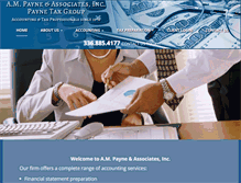 Tablet Screenshot of ampayne.com